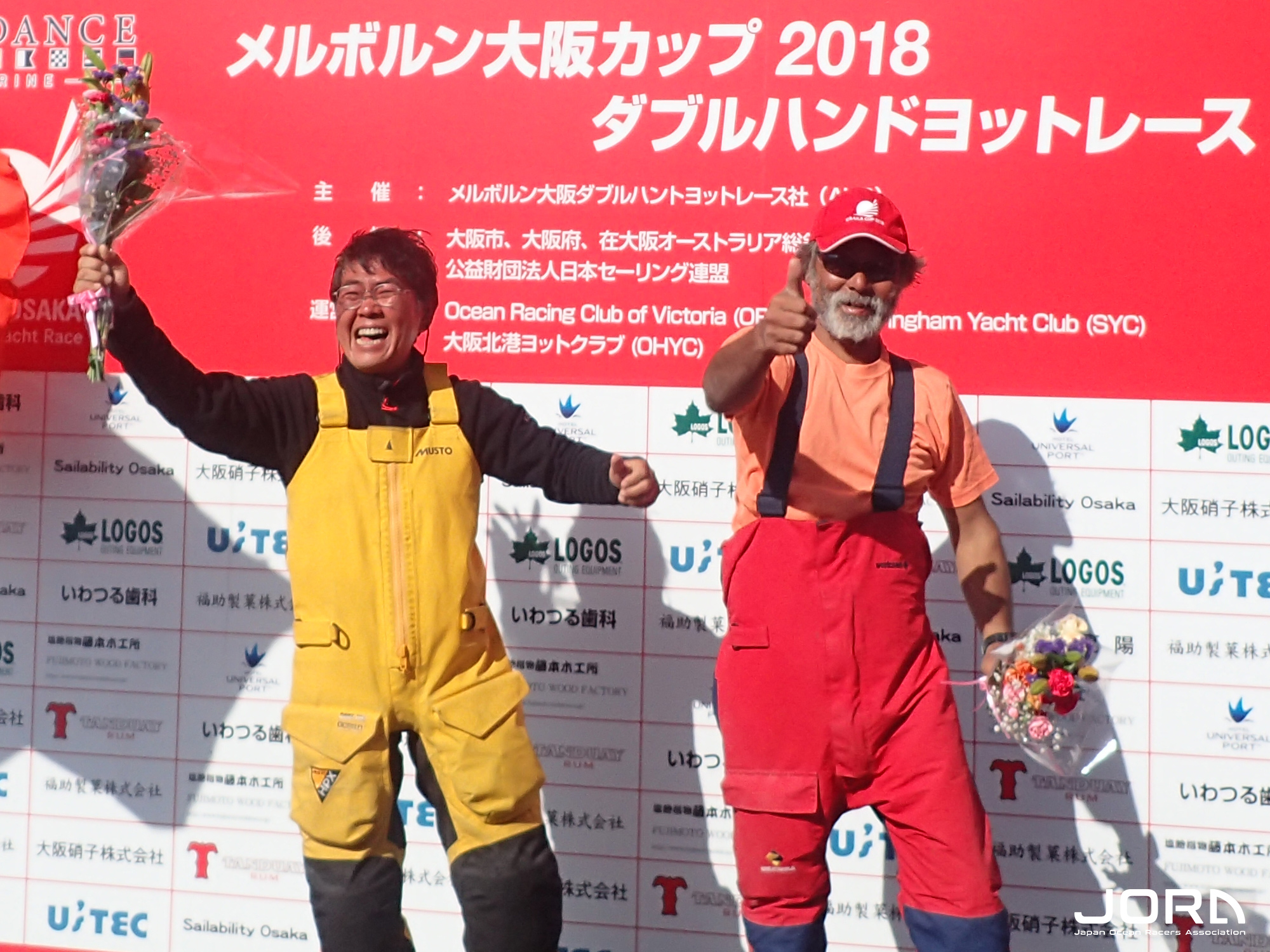 森村圭一朗さんメルボルン大阪フィニッシュ後のインタビュー