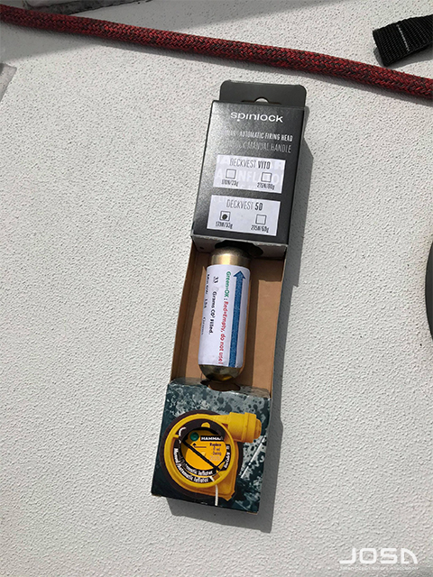 代わりにスピンロック用のボンベ（170N/33g）を購入